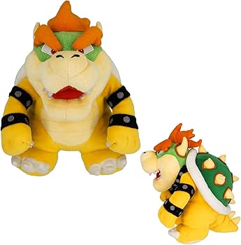 🔥🐢 Peluche Bowser Musical – ¡Presiona y suena! 🎵