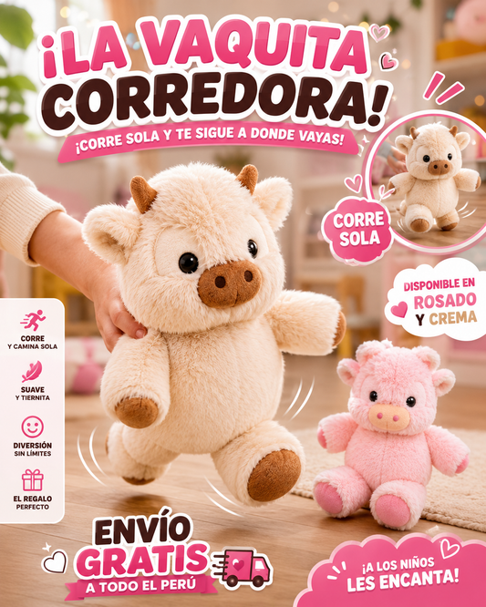 🐮✨ ¡Corre Sola y Roba Sonrisas! La Vaquita Corredora que Todos Quieren