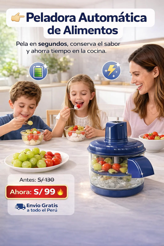 🔥 El pelador eléctrico que todos están comprando 🍏⚡