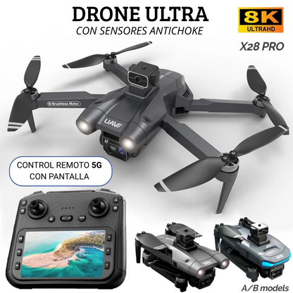 DRONE ULTRA 🚀 , CON RATREADOR GPS , 40 MINUTOS DE VUELO , 400 MTRS DE ALTURA