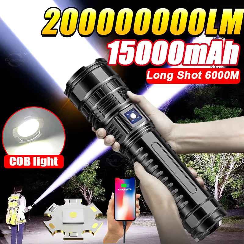 🔦 LINTERNA LED ULTRA POTENTE 🔦
