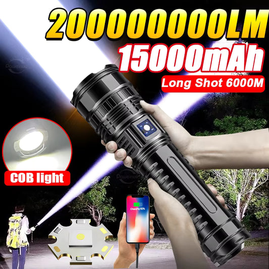 🔦 LINTERNA LED ULTRA POTENTE 🔦